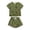 Green, variant on REDARER Boys Short Sleeve T Shirt Pullover Tops and Shorts Outfits,2-3 Years