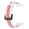 thumbnail image 4 of Correas de repuesto compatibles con Xiaomi Band7 Pro, pulsera de silicona suave y transpirable para reloj inteligente, Color Dual, 4 of 7