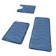 thumbnail image 2 of Juego de alfombras de baño gruesas antideslizantes | Alfombras de terciopelo superabsorbentes y lavables para ducha y bañera., 2 of 8