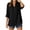 a13-Black, variant on Women's Cotton Linen V Neck T-Shirts Loose Fit 7'rch Sleeve Tops Soft Solid Casual Summer Clothes Size S,Sky Blue
