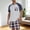 Blue, variant on Men's Plaid Two Piece Pajama Set Plus Size Color Block Raglan Short Sleeve Crew Neck Shirts and Shorts Loose Casual Loungewear Pajama Tops and Pajama Shorts with Pocket