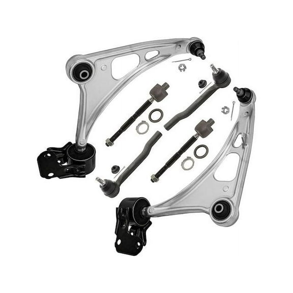 Front Control Arm and Tie Rod End Kit - Compatible with 2019 - 2021 Honda Passport 2020