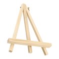 thumbnail image 4 of ZOENHOU 16 Pack 9 Inch Tall Wood Easels, Small Wood Tripod Easel, Wooden Easel Stands for Canvas, Photos, Crafts, 4 of 6