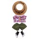 thumbnail image 1 of Fashion Doll Clothes Set Casual Overalls Outfit for 6 Inch Dolls Soft Fabric Dressing Costume Accessories for Kids and Collectors, 1 of 2