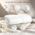 thumbnail image 6 of 100% Cotton Bath Towels Set of 2, Super Absorbent Quick-Dry Combed Turkish Cotton Large Spa Towels for Home Gym, 6 of 6