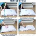 thumbnail image 4 of 4PCS Vacuum Storage Bags, Reusable Space Saver Bags, Vacuum Sealer Bags for Comforters, Blankets, Bedding, Clothing -Compression Seal for Closet Storage, 4 of 5