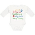 thumbnail image 3 of Inktastic Biology Teacher Like Mommy Boys or Girls Long Sleeve Baby Bodysuit, 3 of 5