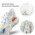 thumbnail image 7 of Penguin Christmas Hat Walking Shoes for Men Woman Lightweight Tennis Fashion Elastic Sports Shoes Cushion Basketball Shoes, 7 of 7