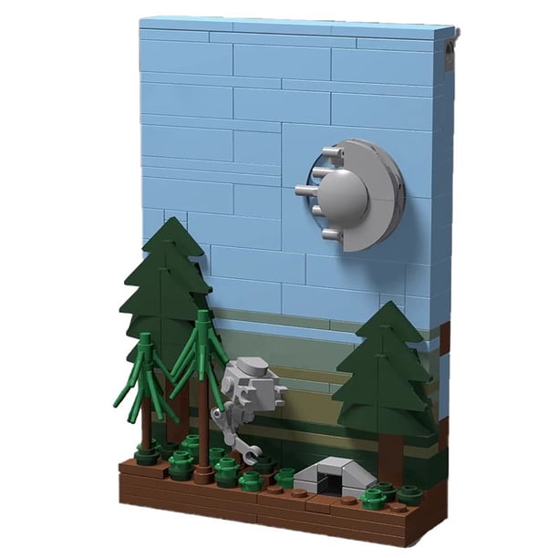 Creative Planet MOC Building Blocks Series Space Story Bespin Tatooine Scene Puzzle Toys, A Magic Gift for Aspiring Magicians