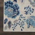 thumbnail image 4 of Nourison Tranquil Floral Ivory/Light Blue 2'3" x 7'3" Area Rug, (2x7), 4 of 7
