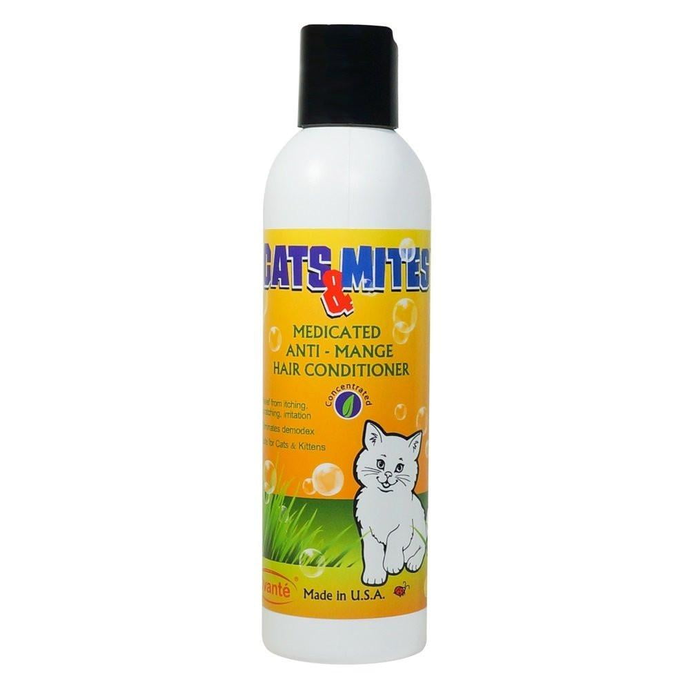 Cats n Mites Medicated Hair Conditioner for Management Of Mange In Cats & Kittens, Stop Skin
