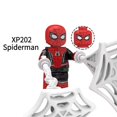 thumbnail image 1 of Superhéroe Spider-Man Mini Action Figures Great Responsibility Suit Purple Reign Suit Crimson Cowl Suit Track Suit Strike Suit Bloques De Construcción Juguetes Para Niños, 1 of 4