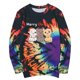 thumbnail image 5 of Camiseta suelta estampada a la moda para mujer, blusa de manga larga, cuello redondo, camisetas informales Pompotops FGAJ10170, 5 of 5