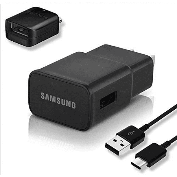 Fast Adaptive 15w Wall Adapter Charger For Samsung Galaxy S21 5g Includes Type C Usb C 10ft 3m Long Cable And Otg Adapter Rapid Charging Black Walmart Com Walmart Com