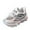 White, variant on PINQI Toddler Light Up Sneakers Kids Athletic Sport Walking Shoes with Adjustable Strap for Girls Boys Casual Shoes