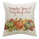 thumbnail image 4 of Juego de 4 fundas de almohada de Halloween | Fundas de cojín decorativas con estampados festivos | Fundas de almohada cuadradas de lino de 45 x 45 cm para sofá, sillón, dormitorio y sala de estar., 4 of 7