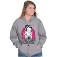 thumbnail image 4 of Betty Detect Protect Breast Cancer Women Plus Size Zipper Hoodie Brisco Brands 2X, 4 of 5