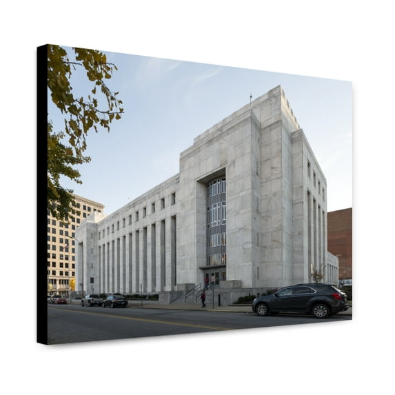 Canvas Print: Exterior. The Joel Solomon Federal Building And U.S. Courthouse