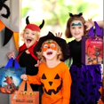 thumbnail image 4 of 16 Pack Halloween Tote Gift Bags for Kids, Reusable Goody Candy Bag, Halloween Trick or Treat Bags for Halloween Party Favor Supplies, 4 of 7
