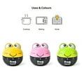 thumbnail image 2 of Kitchen Timer, Cute Animals Shaped Kitchen Mechanical Timer, 60 Minute Egg Timer for Cooking, Small Portable Counters Clock, Manual Rotating Timer Reminder for Kitchen Baking Frying, 2 of 3