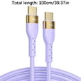 thumbnail image 2 of lulshou 100W Type C Datacable Mobile Fast Charging Cable Suitable for Mobile Phone Flash Charging Cable 1M, 2 of 2