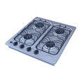 thumbnail image 1 of FRAGA Parrilla Empotrable, FRAGA PD180, 4 Quemadores, Acero Inoxidable, Acero Inoxidable, Encendido Electrónico, Gas L.P., Hecho en México., 1 of 4