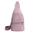 thumbnail image 1 of Jumpingount Bolso bandolera ligero y práctico para llevar fácilmente Bolso bandolera para mujer Bolso bandolera Asross Morado claro Type3 NO3, 1 of 6