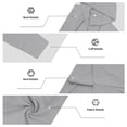 thumbnail image 5 of DHFJKG 2 Piece Sets Mens Hoodies Linen Loose Fit Long Sleeve Button Front Shirt Pullover Wide Leg Pants Lightweight Casual Versatile Outfit, 5 of 7