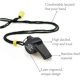 thumbnail image 3 of Silbatos deportivos con cordón de acero inoxidable. Sonido fuerte y nítido. Regalos para árbitros y profesores. Personas increíbles que se convierten en entrenadores increíbles (negro)., 3 of 7