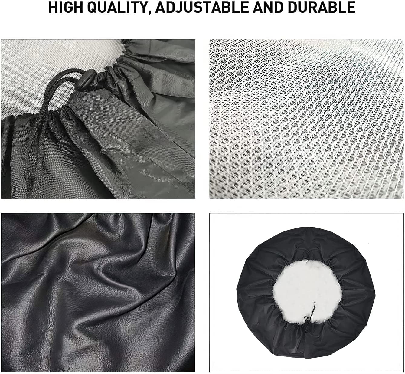 Fluffy Bee Spare Tire Cover PVC Leather Wheel Protectors Weatherproof Universal  Dust-Proof for Trailer Rv SUV Truck Camper Travel Trailer Accessories 15  Inch