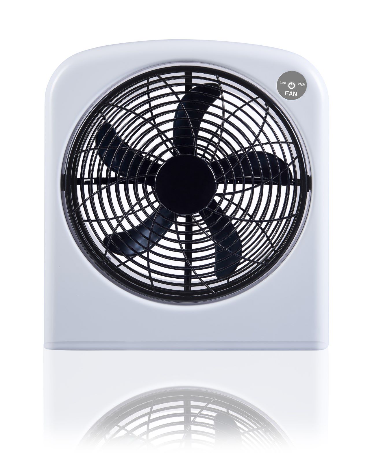 New Mainstays White 10in Battery Operated Portable Fan Portable Fans Home Garden