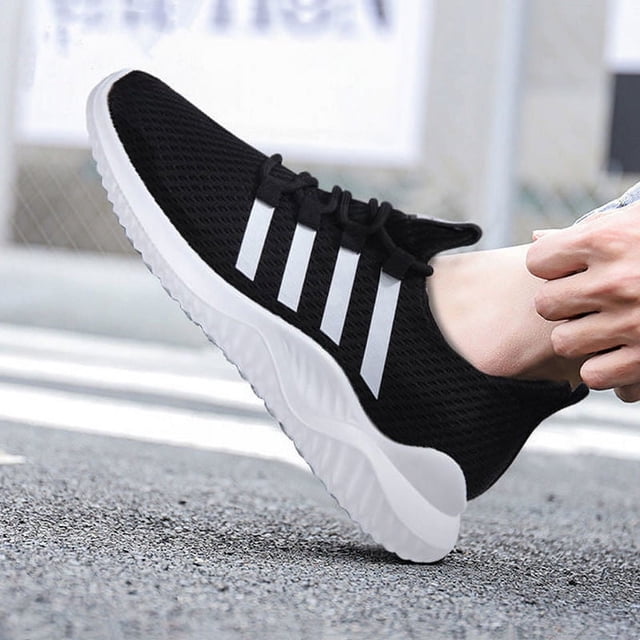 Zapatillas deportivas transpirables de primavera para hombre, zapatos blancos, zapatos casuales de moda, zapatos para hombre