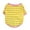 D, variant on Striped Round Neck Dog T-Shirt - Polyester, Breathable & Stretchy - for Small Dogs, Korean Style, Daily Wear/Photography