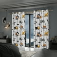 thumbnail image 3 of Lfeey Colorful Truck Cartoon Kids Room Blackout Curtains for Bedroom Insulated Grommet Curtains, 52x84 inch, 2 Panels, 3 of 6