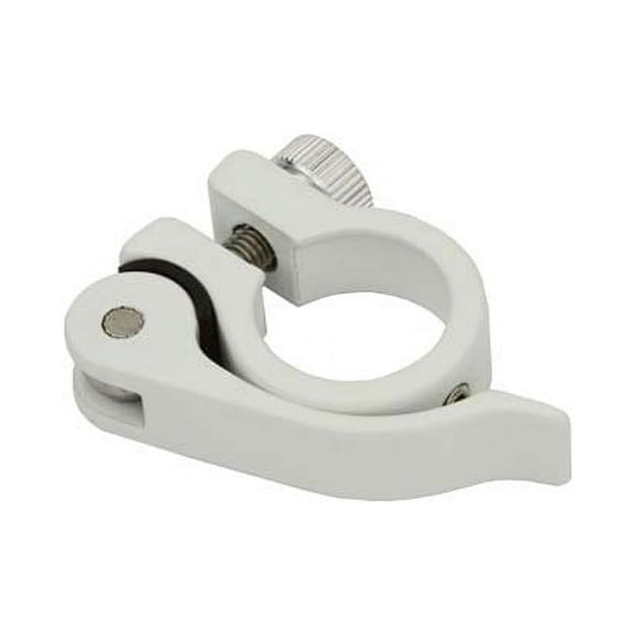 Alta Alloy Seat Post Clamp Outer Diameter 25.4mm Quick Release, Multiple Colors. (White)