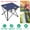 1Pc_Black, variant on Foldable Camping Table, Portable Picnic Table Lightweight Travel Desk with 2 Cup Holders & Carrying Bag, Easy to Carry, Perfect for Outdoor Camping, Picnic, BBQ, Beach, Travel, Hiking, Home Use (1Pc)