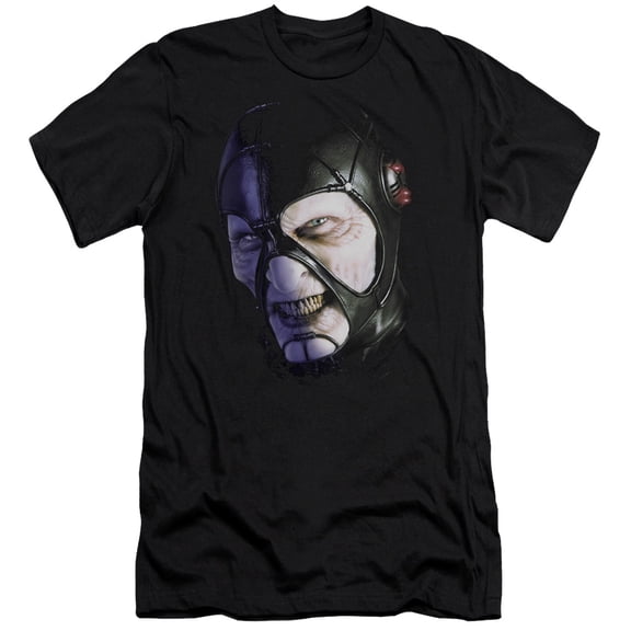 Farscape Keep Smiling Premium Canvas Adult Slim Fit 30/1 T-Shirt Black