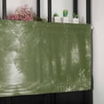thumbnail image 6 of Sage Green Trees Valances for Windows Farmhouse Kitchen Curtains Valances Rod Pocket Valance Curtains for Windows Forest Art Decor Spring Summer Nature Leaf Window Valances for Bathroom 54"x18", 6 of 6