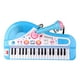 thumbnail image 3 of Teclado de piano musical digital perfecl Piano vertical 37 teclas para niños con micrófono Azul, 3 of 8