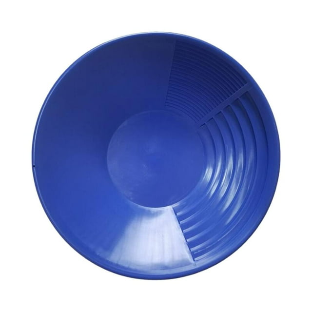 Recipiente de plástico para minería de oro Sunnimix 15 pulgadas Pan de minería