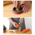 thumbnail image 4 of Product Category Vegetable Cutter 2 - Urbanstrive Cheese Grater with Container Stainless Steel Handheld Grater for Kitchen Grater with Handle Grater for Potatoes, 4 of 6