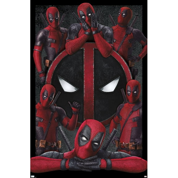 Marvel Deadpool Legacy - Collage Wall Poster, 22.375" x 34"