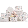 thumbnail image 1 of Hongchun 100 Pcs Moules à Muffins en Papier Mini Cupcakes (Point Coloré), 1 of 5
