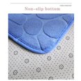thumbnail image 2 of Alfombrilla de baño con adoquines, absorbente de agua, lavable a máquina, color marrón, 2 of 5