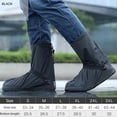 thumbnail image 3 of Black Waterproof Rain Boot Shoe Cover (1 Pair), 3 of 3