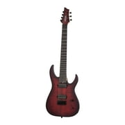 Schecter Sunset-7 Extreme 7-String Electric Guitar (Right-Handed, Scarlet Burst)