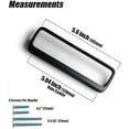 thumbnail image 6 of Goo-Ki Matte Black Cabinet Pulls 5'' (128MM) Hole Centers Mordern Zinc Alloy Drawer Pulls Handles for Drawer,Wardrobe,Cupboard, 6 Pack, 6 of 6