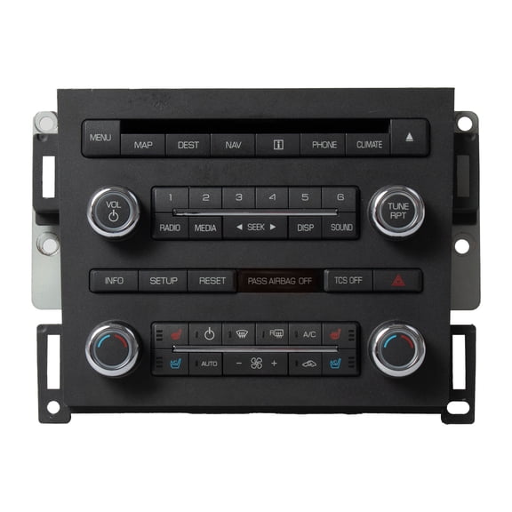 Restored 2012 Lincoln MKS AMFM Radio GPS Navi CD Player Telematics Part ID CA5T-19C156-AA (Refurbished)
