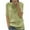 Green, variant on Ltctricy Women's Blouses 2025 Fashion Plus Size Half Sleeve V Neck Collared Shirts Loose Casual Summer Tops