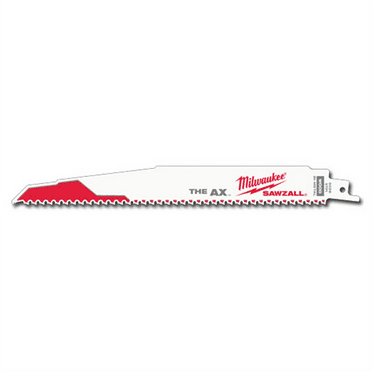 Milwaukee 48-00-5026 9" 8 TPI the Ax SAWZALL Blade (5 Pack)